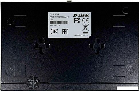 Неуправляемый коммутатор D-Link DGS-1008P/F3A
