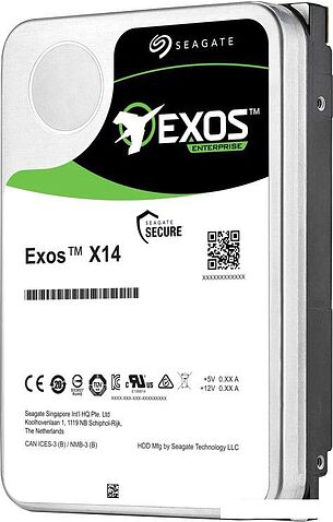 Жесткий диск Seagate Exos X14 12TB ST12000NM0038