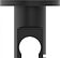 Держатель душевой лейки с подключением Ideal Standard IdealRain Black BC807XG