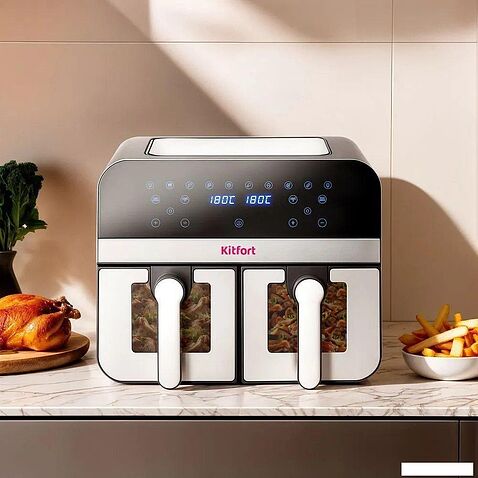 Аэрогриль (аэрофритюрница) Kitfort KT-2273