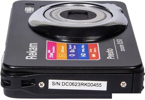 Фотоаппарат Rekam Presto zoom 850 (черный)
