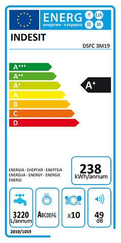 Посудомоечная машина Indesit DSFC 3M19