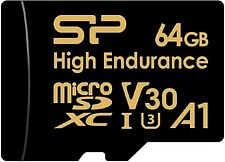 Карта памяти Silicon-Power Golden Series High Endurance microSDXC SP064GBSTXDV3V1HSP 64GB (с адаптером) Карта памяти Silicon-Power Golden Series High Endurance microSDXC SP064GBSTXDV3V1HSP 64GB (с адаптером)