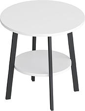 Журнальный столик Макс Стайл СтЖ-525-4-2 (белый)