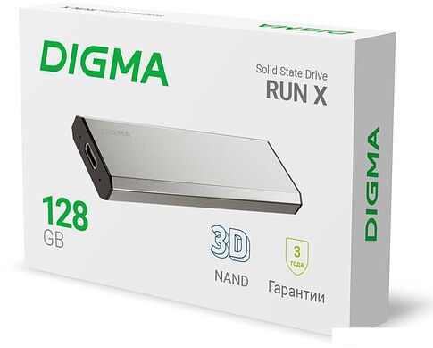 Внешний накопитель Digma RUN X DGSR8128G1MSR 128GB