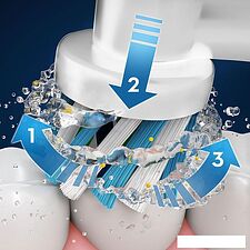 Электрическая зубная щетка Oral-B Vitality CrossAction D100.413.1 (голубой) Электрическая зубная щетка Oral-B Vitality CrossAction D100.413.1 (голубой)