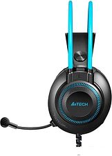 Наушники A4Tech Fstyler FH200U (серый/голубой)