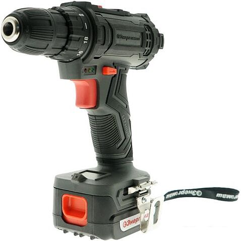 Дрель-шуруповерт Энергомаш ДШ-14К (с 2-мя АКБ, кейс)