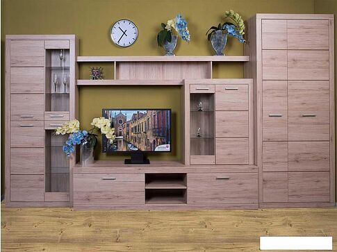 Тумба Anrex Oskar RTV 2S2NB Дуб Санремо