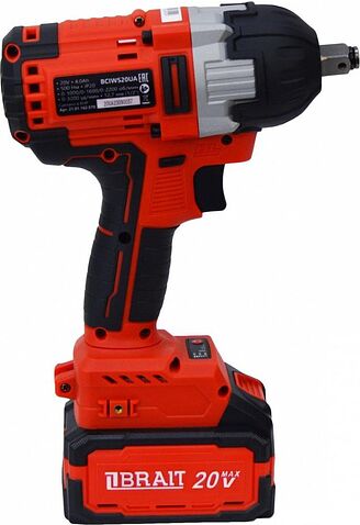 Гайковерт Brait BCIWS20UA (с 1-им АКБ, кейс)