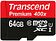 Карта памяти Transcend microSDXC UHS-I 400x Premium (Class 10) 64GB (TS64GUSDU1)