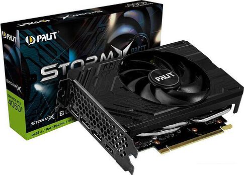 Видеокарта Palit GeForce RTX 4060 Ti StormX 8GB GDDR6 NE6406T019P1-1060F