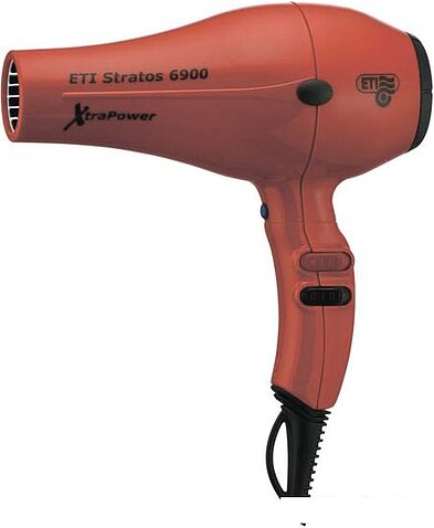 Фен ETI Stratos 6900 Xtrapower (красный)