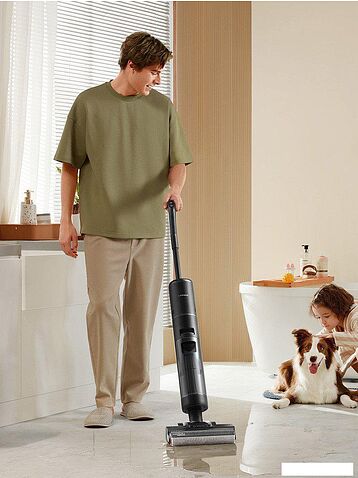 Вертикальный моющий пылесос Dreame G10 Pro Wet and Dry Vacuum (евровилка)