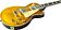 Электрогитара EKO VL-480 Gold Sparkle
