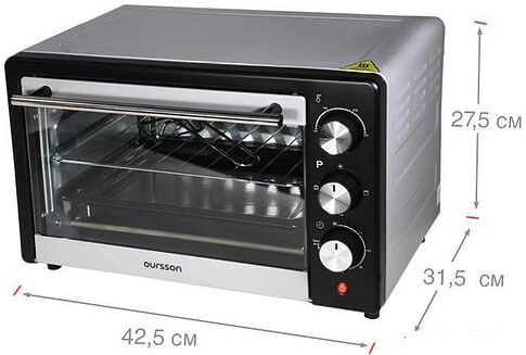 Мини-печь Oursson MO1801/BL
