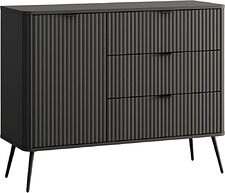 Тумба Arvento Rondo 1D3S (графит/дарк грей)
