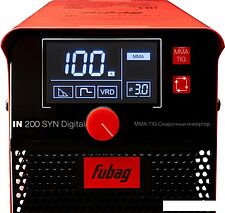 Сварочный инвертор Fubag IN 200 SYN Digital 41388