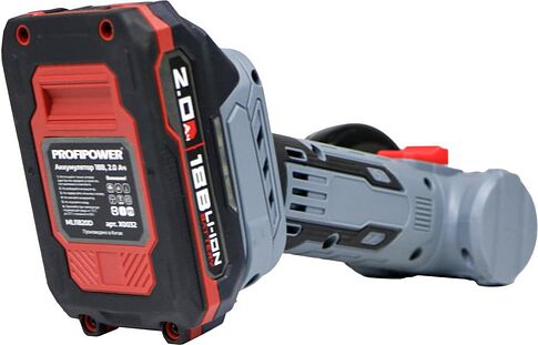 Угловая шлифмашина Profipower DGA-18B (с 2-мя АКБ, кейс)