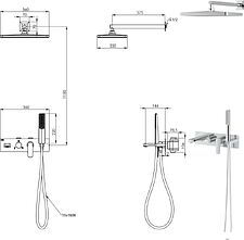 Душевая система  Teska Life Pro AS3160