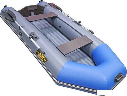 Моторно-гребная лодка Муссон 2800 НД (серый/синий)