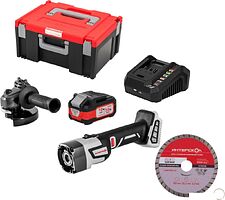 Угловая шлифмашина Интерскол УШМ-125/36ММ 900.4.1.42 (с 1-им АКБ, кейс)