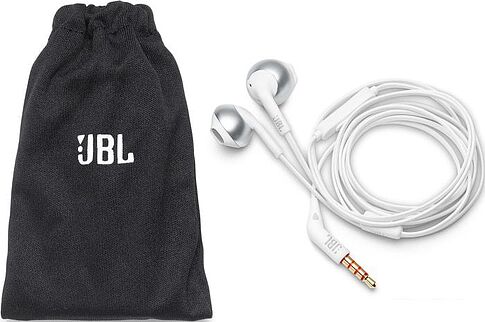 Наушники JBL T205 (серебристый)