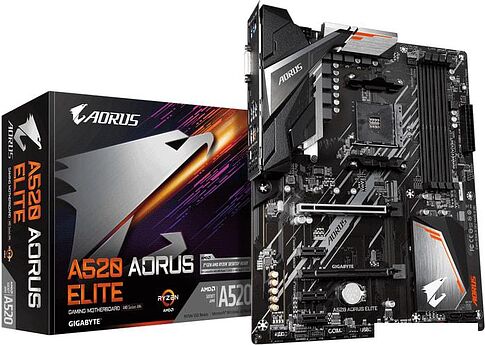 Материнская плата Gigabyte A520 Aorus Elite (rev. 1.0)