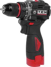 Дрель-шуруповерт TEH TDBL316-2B (с 2-мя АКБ, кейс)