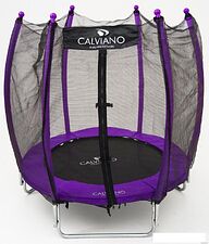 Батут Calviano Outside Master Purple 140 см - 4.5ft (внешняя сетка, складной, без лестницы) Батут Calviano Outside Master Purple 140 см - 4.5ft (внешняя сетка, складной, без лестницы)