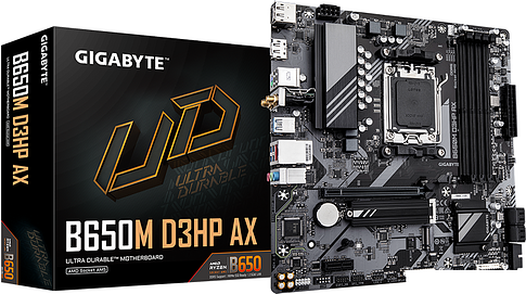 Материнская плата Gigabyte B650M D3HP AX (rev. 1.0)