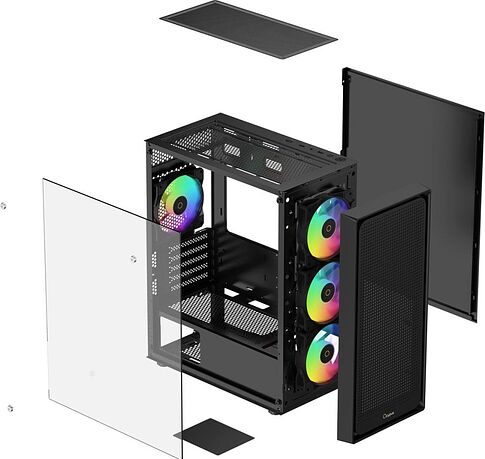 Корпус Ocypus Gamma C50 BK ARGB