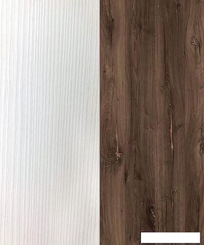 Готовая кухня ЭлиГард Lion 2.0 (белый структурный/дуб нокс/малага)