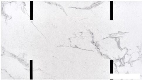 Журнальный столик Halmar Blanca 110x60x43 (белый мрамор/черный)