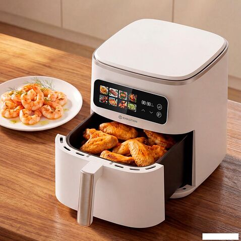 Аэрогриль (аэрофритюрница) Evolution AIRO 8700Т White