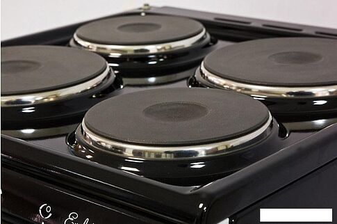 Кухонная плита De luxe 5004.12э (черный)