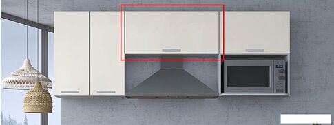 Шкаф навесной Интерлиния Компо ВШГ80-360 (дуб золотой)