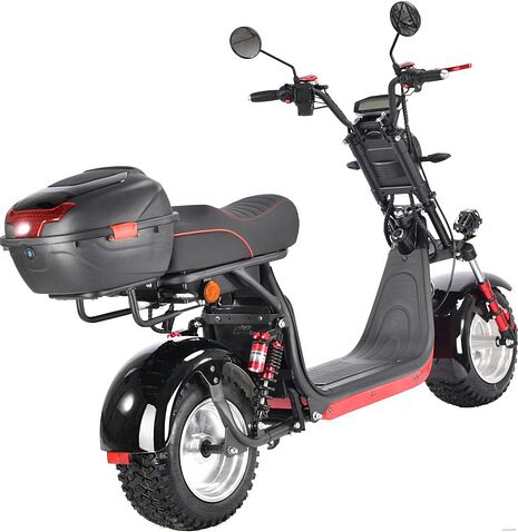 Электроскутер White Siberia CityCoco WS-PRO 2500w 21Ah (черный)