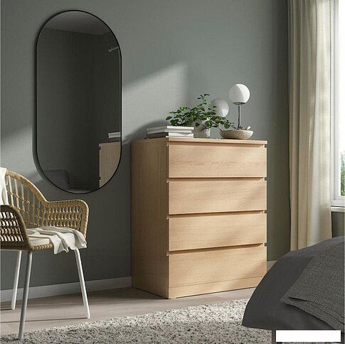 Комод Mio Tesoro Варма 4 (дуб беленый)