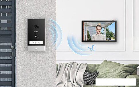 Комплект видеодомофона Ezviz HP7 2K CS-HP7-R100-1W2TFC