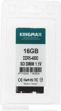 Оперативная память Kingmax 16ГБ DDR5 SODIMM 4800 МГц KM-SD5-4800-16GS Оперативная память Kingmax 16ГБ DDR5 SODIMM 4800 МГц KM-SD5-4800-16GS