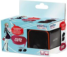Акустика SmartBuy Cute (черный/красный) [SBA-2590]