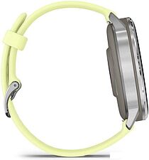 Умные часы Garmin Venu 4 45 мм (серебристый/желтый)