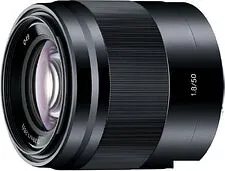 Объектив Sony E 50mm F1.8 (черный) Объектив Sony E 50mm F1.8 (черный)
