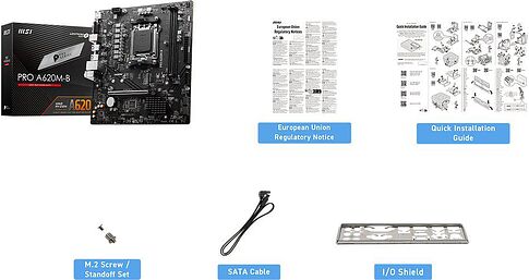 Материнская плата MSI Pro A620M-B