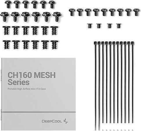 Корпус DeepCool CH160 Mesh R-CH160-BKNMI0-G-1