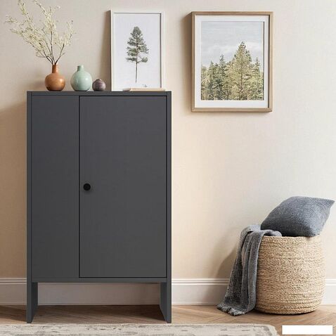 Тумба Mio Tesoro Мини 1 дверь 2.07.03.090.2 (черный)