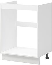 Шкаф напольный Mio Tesoro Пасадена ШНМ 600 (белый/белый бриллиант)