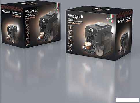 Кофемашина Weissgauff WCM-358 TFT Automatic Touch Cappuccino