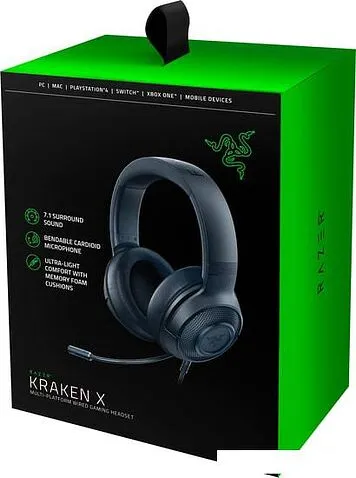 Наушники Razer Kraken X (черный)